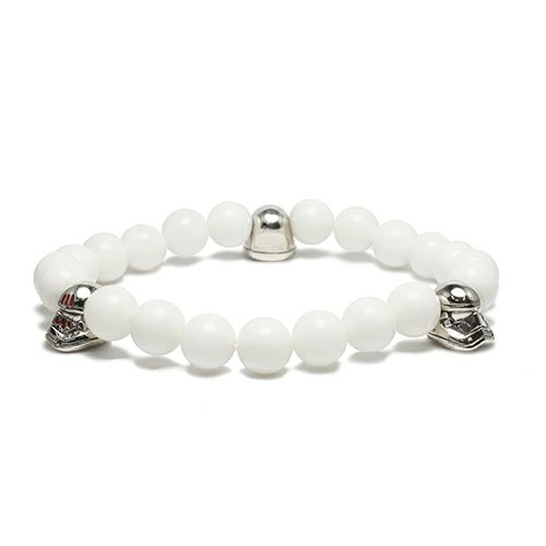 スターウォーズ "STAR WARS™" ストームトルーパービーズブレスレット -WHITE ONYX-