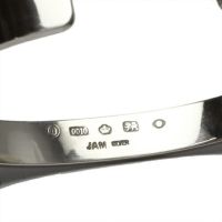 大人気 JAM  MADE バングル 平打ちFORGING JBR079K18Y)平打ちFORGING（鍛造）バングルS-K18イエロー