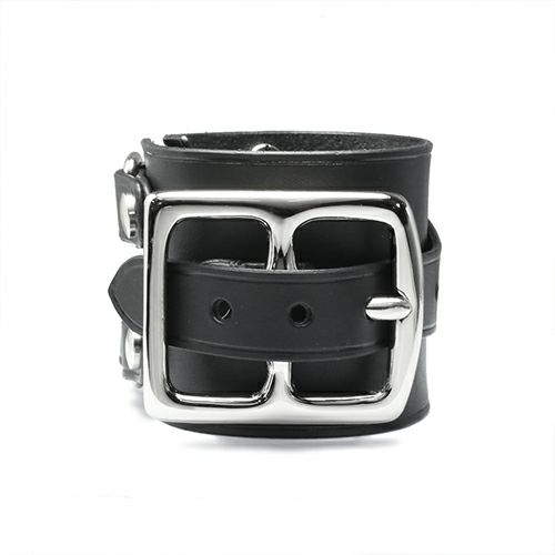 JAM  MADE & ready made レザーバングル 未使用 J-BR030)レザーブレスレットシングルバックル-LaVish