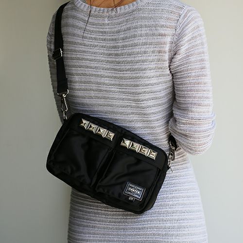 ポーター/PORTER スタッズミニショルダーバッグ