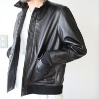 【ジャムホームメイド（JAMHOMEMADE）】レザー フライトジャケット 