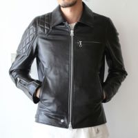 【ジャムホームメイド（JAMHOMEMADE）】レザー ライダースジャケット 