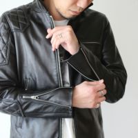 【ジャムホームメイド（JAMHOMEMADE）】レザー ライダースジャケット 