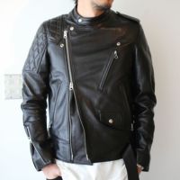 【ジャムホームメイド（JAMHOMEMADE）】レザー ライダースジャケット 