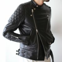 【ジャムホームメイド（JAMHOMEMADE）】レザー ライダースジャケット 