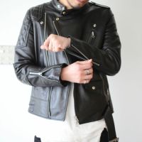 【ジャムホームメイド（JAMHOMEMADE）】レザー ライダースジャケット 