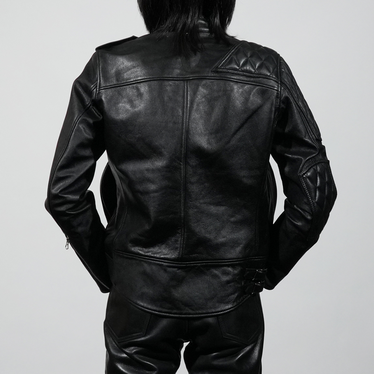 【ジャムホームメイド（JAMHOMEMADE）】レザー ライダースジャケット "MONSTAR"