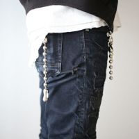 JNS770)アナーキー洗濯バサミウォレットチェーンS -ボール