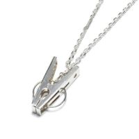 JNS765)アナーキー洗濯バサミネックレスC-真鍮｜アクセサリー通販の