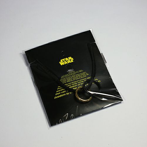 スターウォーズ "STAR WARS™" イントロダクトメッセージリングネックレス -WHITE-