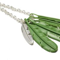 JNS798SV)NAKEDフェザーネックレスS/(L_Roll)｜アクセサリー通販の