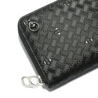 【ジャムホームメイド（JAMHOMEMADE）】印傳 - 印伝屋 ラウンドファスナー 長財布 無響柄 / ロングウォレット
