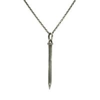 【ジャムホームメイド（JAMHOMEMADE）】ネイル トップ ネックレス M - シルバー925