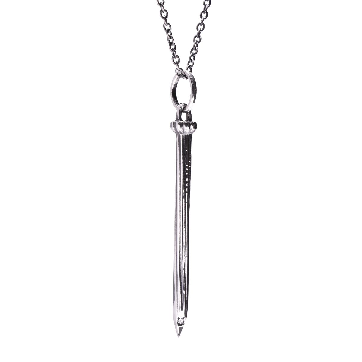 【ジャムホームメイド（JAMHOMEMADE）】ネイル トップ ネックレス M - シルバー925