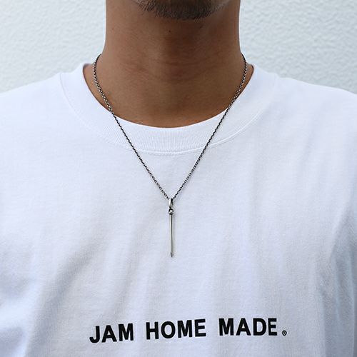 【ジャムホームメイド（JAMHOMEMADE）】ネイルトップネックレス S - シルバー925