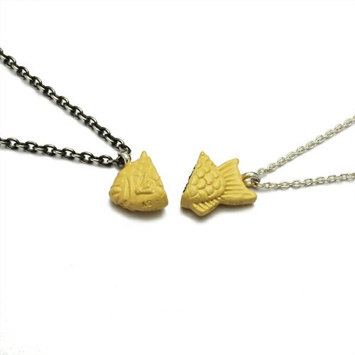 たい焼きシェアネックレスa ペアネックレス アクセサリー通販のジャムホームメイド Jam Home Made たい焼きシェアネックレスa ペアネックレス アクセサリー通販のジャムホームメイド Jam Home Made