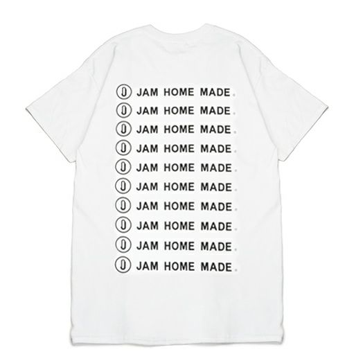 【ジャムホームメイド（JAMHOMEMADE）】JAM HOME MADE ロゴTシャツ - ホワイト