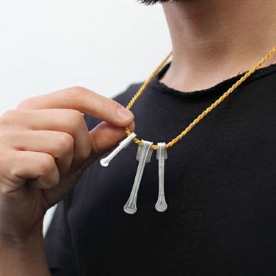 ホームメイドJAMネックレス-マーマレード-の写真