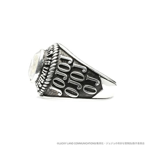 受注生産 指輪 リング ジョジョの奇妙な冒険 ダイヤモンド カレッジリング M アクセサリー通販のジャムホームメイド Jam Home Made