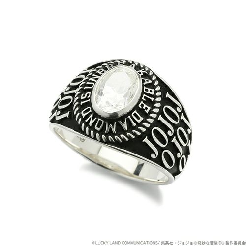 受注生産 指輪 リング ジョジョの奇妙な冒険 ダイヤモンド カレッジリング M アクセサリー通販のジャムホームメイド Jam Home Made