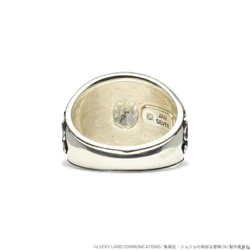 受注生産 指輪 リング ジョジョの奇妙な冒険 ダイヤモンド カレッジリング S アクセサリー通販のジャムホームメイド Jam Home Made