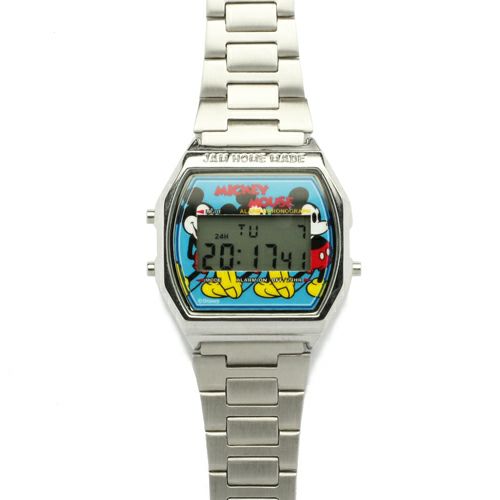 ミッキー Mickey デジタルウォッチ Blue 腕時計 アクセサリー通販のジャムホームメイド Jam Home Made