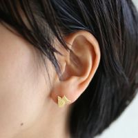 JWDPI34RP)くまのプーさんピアス-シルバー/両耳｜アクセサリー