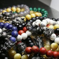 JZMBR2-12)数珠ブレスレット十二支 亥(猪) 【坂元勝彦(現代の名工