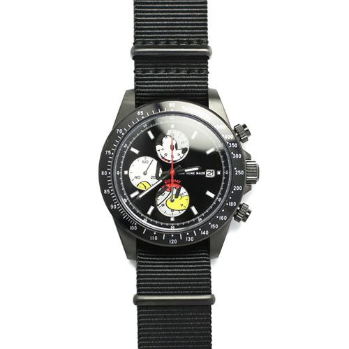 シークレットミッキーマウスウォッチタイプ1NATO-ブラック/腕時計-