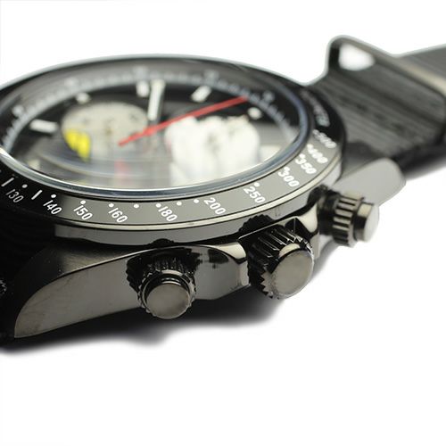 【ジャムホームメイド（JAMHOMEMADE）】シークレット ミッキー ウォッチ タイプ1 NATO - ブラック/モノクロ / 腕時計