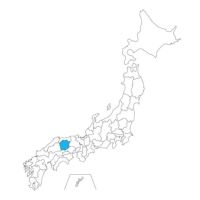 【ジャムホームメイド（JAMHOMEMADE）】日本地図 岡山県 ネックレス