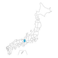 【ジャムホームメイド（JAMHOMEMADE）】日本地図 滋賀県 ネックレス