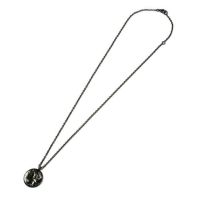 【ジャムホームメイド（JAMHOMEMADE）】コイン ネックレス ヴィンテージ マーキュリーコイン - ブラック