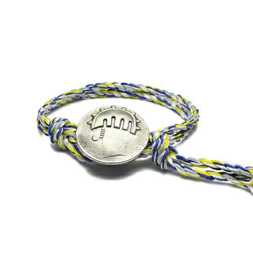 JJO016)ジョジョの奇妙な冒険 黄金の風コインブレスレット(ブローノ  