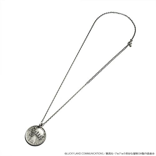JJO015)ジョジョの奇妙な冒険 黄金の風コインネックレス(ブローノ