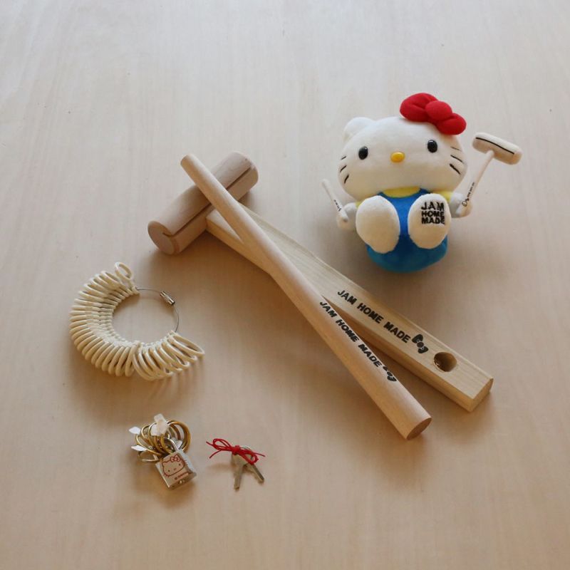 【ジャムホームメイド（JAMHOMEMADE）】ハローキティ 名もなき指輪キット - HELLO KITTY NAMELESS RING KIT - 真鍮 /ペアリング