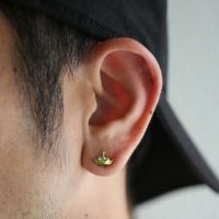 【ジャムホームメイド（JAMHOMEMADE）】トイ・ストーリー / TOYSTORY リトル・グリーン・メン ピアス - グリーン / 片耳