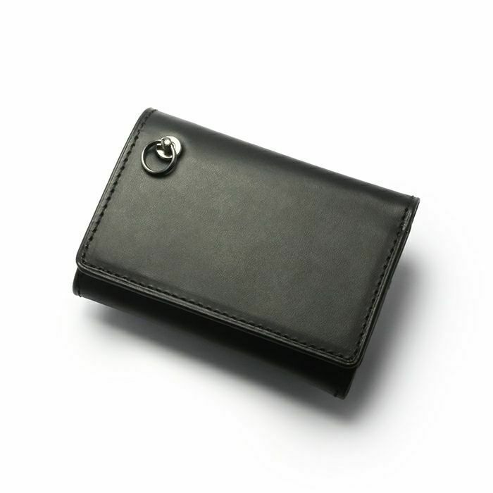 JNS957BK)ミニ財布 三つ折り コンパクトウォレット -LaVish 