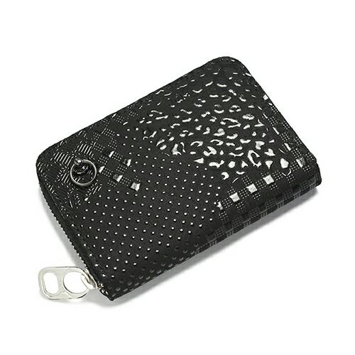 【ジャムホームメイド（JAMHOMEMADE）】印傳 - 印伝屋 ラウンドファスナー 三つ折り財布 山梨 カモフラ柄 / 小銭入れ・ミニ財布