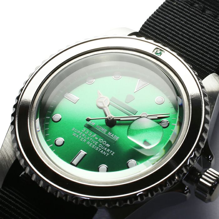 エメラルドジャムウォッチ NATO -SILVER- / 腕時計 / 時計・腕時計