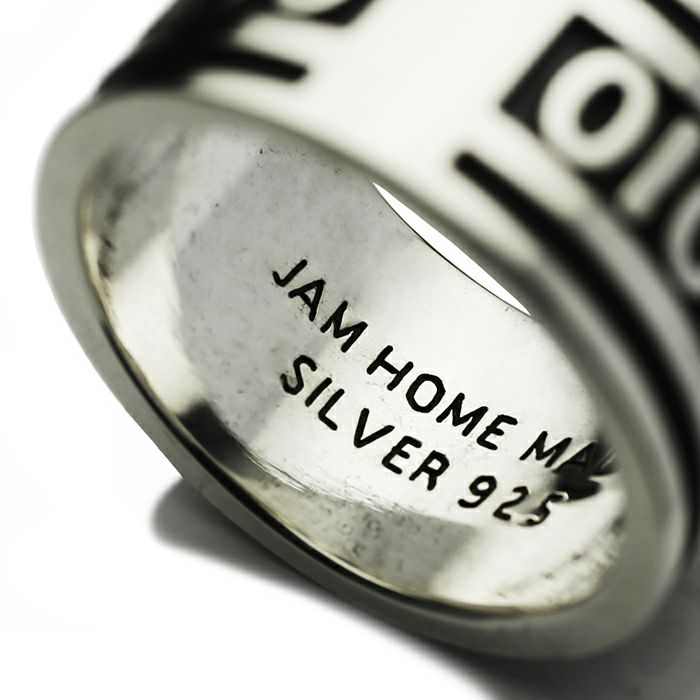 【ジャムホームメイド（JAMHOMEMADE）】0010 ダイヤモンドフラット リング M / 指輪