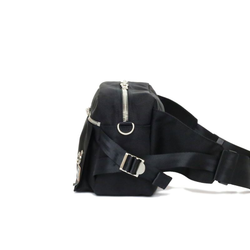 【ジャムホームメイド（JAMHOMEMADE）】ポーター/PORTER バリスティックナイロン ショルダー ボディバッグ ファスナータイプ M