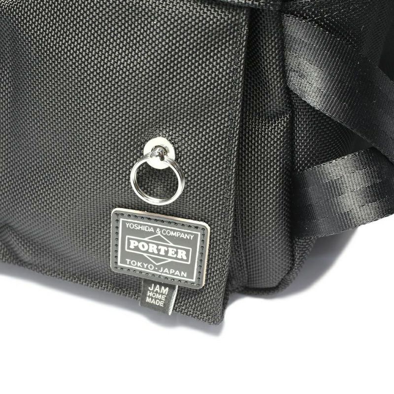 【ジャムホームメイド（JAMHOMEMADE）】ポーター/PORTER バリスティックナイロン ショルダー ボディバッグ ファスナータイプ M