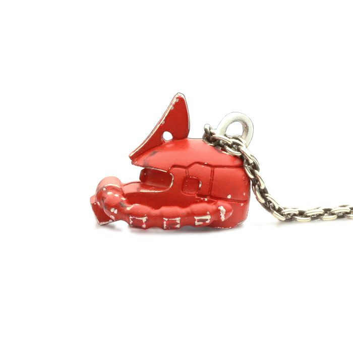 【ジャムホームメイド（JAMHOMEMADE）】機動戦士ガンダム シャア専用ザクフェイスネックレス -RED-