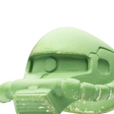 機動戦士ガンダム量産型ザクフェイスリング-GREEN-/指輪の写真