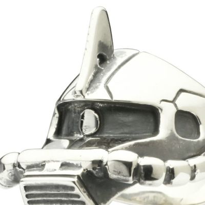 機動戦士ガンダムシャア専用ザクフェイスリング-SILVER-/指輪の写真