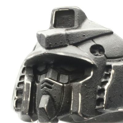 機動戦士ガンダムガンダムフェイスリング-BLACK-/指輪の写真