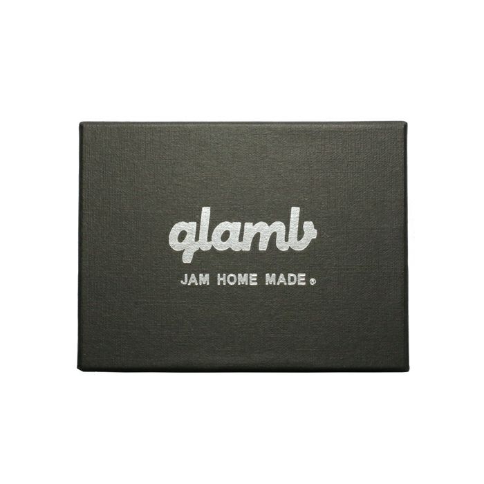 【ジャムホームメイド（JAMHOMEMADE）】グラム/glamb GAUDY コンパクトウォレット 三つ折り財布 - ブラウン