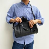 J-BG001)ENDUREレザー2WayドラムバッグショルダーバッグS