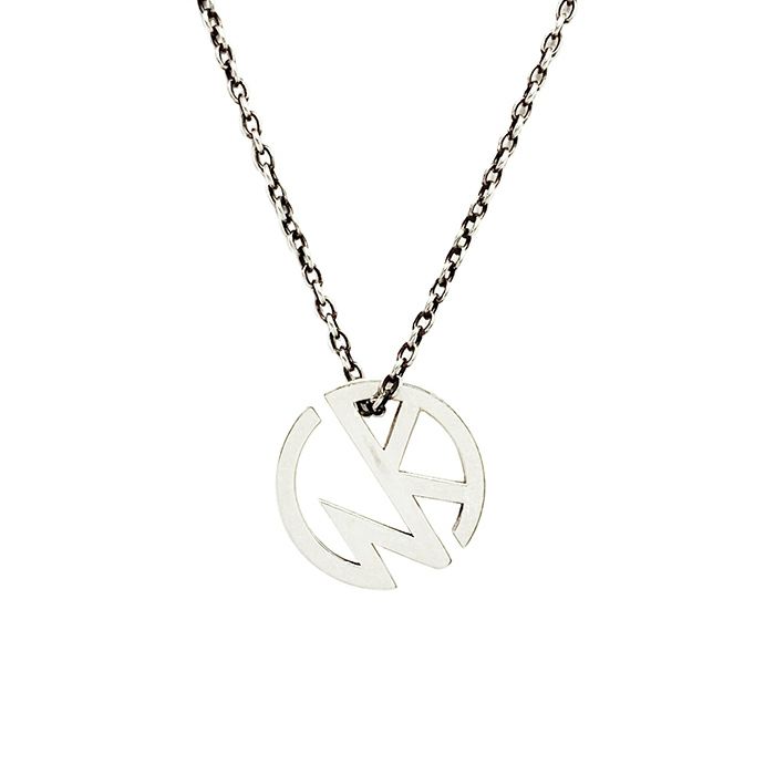 【ジャムホームメイド（JAMHOMEMADE）】キン肉マン KINマーク ネックレス - シルバー